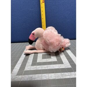 Adventure‎ Planet Pink Flamingo Plush Long Legs Soft Stuffed Wild Animal